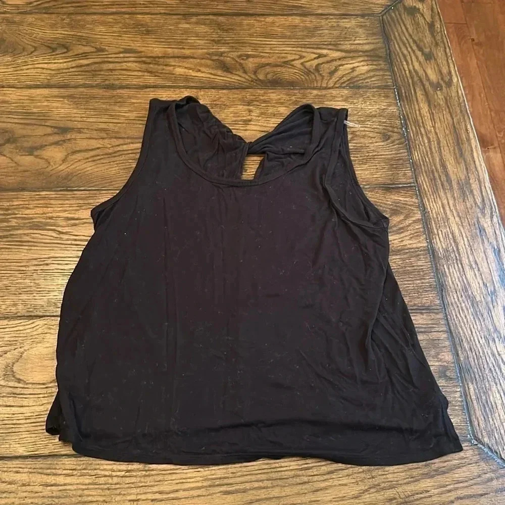 H by Bordeaux women’s cross back tank top super cute medium